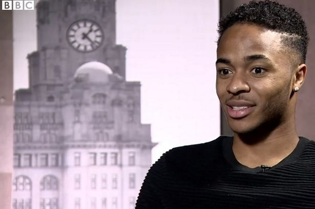 Sterling's interview with the BBC, in which he insisted he wasn't money orientated (photo: bbc)