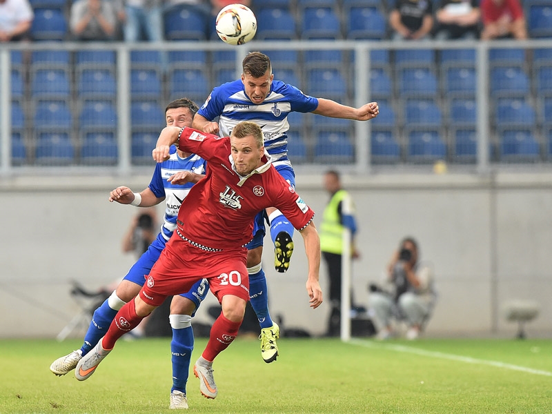 Przybylko proved a handful for Duisburg