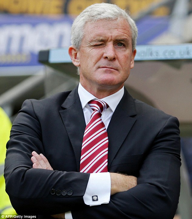 Mark Hughes, entrenador del Stoke / Getty Images