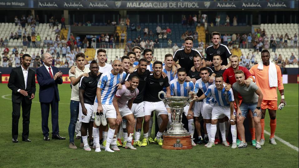 El Málaga ganó el Trofeo Costa del Sol (Foto: Málaga CF)