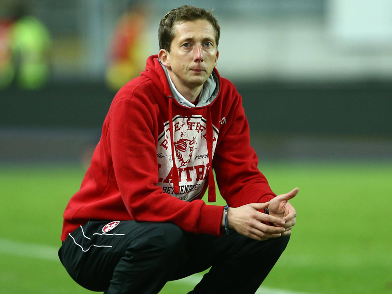 The new Kaiserslautern boss has not found things easy in the first few months in charge. (Image credit: kicker)