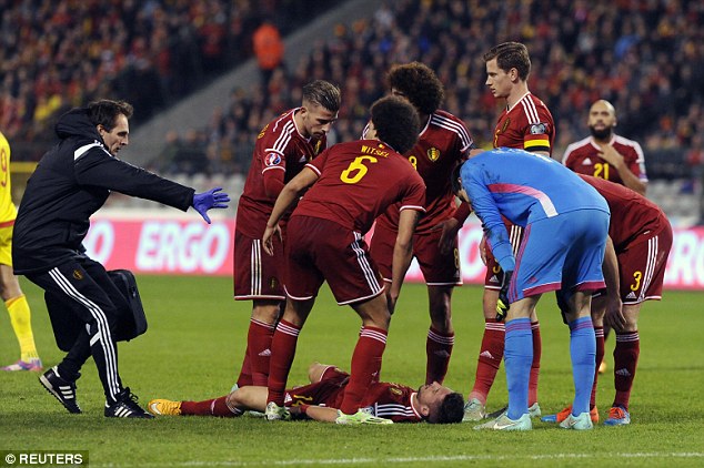 It's not the first time Mertens has been injured on international duty (photo: reuters)