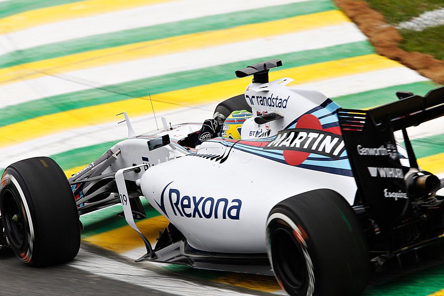 Felipe Massa ha sufrido muchas salidas de pista.
