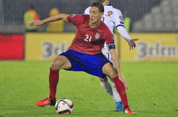 Matic in Serbia action (photo: yahoo)