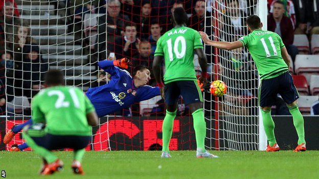 Dusan Tadic's penalty was the difference at the Stadium of Light (Source: Sky Sports) 