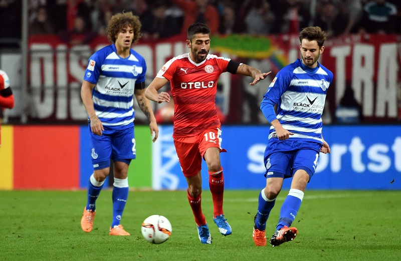 Demirbay's goal wasn't enough for Fortuna in the end. (Image credit: f95.de)