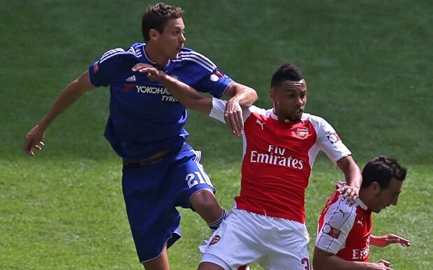 Coquelin and Matic in battle (photo: getty)