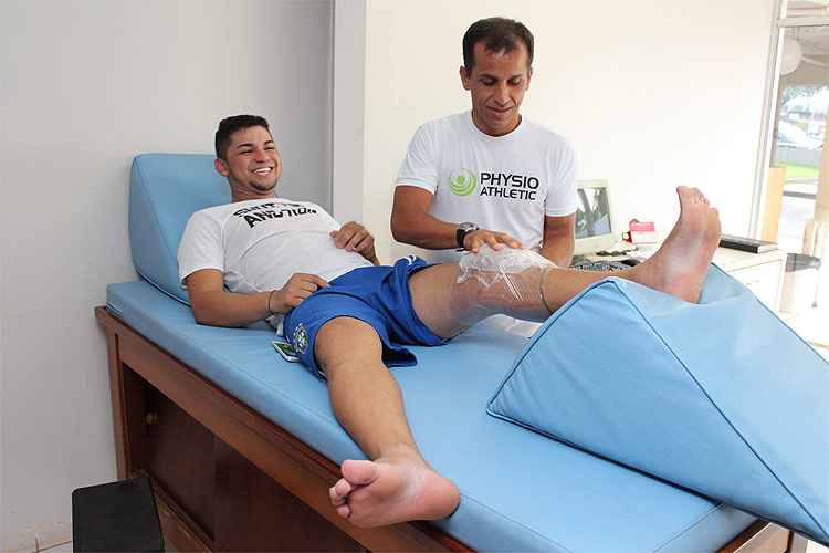 Judivan aproveita férias para acelerar recuperação de lesão (Foto: Foco Comunicação Estratégica/Divulgação)