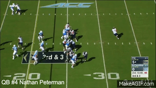 Nathan Peterman vs. North Carolina (2016)