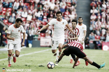 Athletic Club - Valencia C.F. Puntuaciones del Valencia, jornada 4 liga Santander