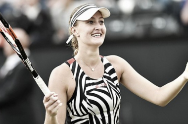 WTA Eastbourne: Kristina Mladenovic tops Yanina Wickmayer in straight sets