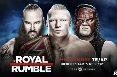 Cartelera WWE Royal Rumble 2018