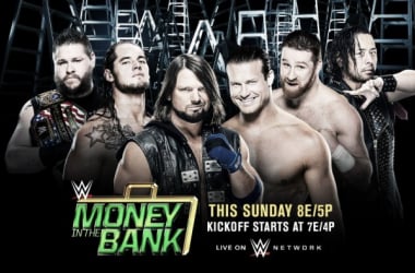 Cartelera WWE Money In The Bank 2017