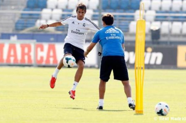 Nuevo entrenamiento con la resaca del Trofeo Santiago Bernabéu