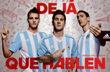 La nueva camiseta de Argentina