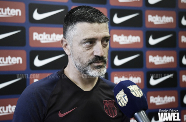 García Pimienta: "Muy contento porque esta victoria era muy importante"