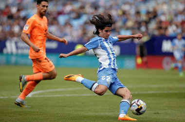 Alex Calvo podría volver a La Rosaleda este sábado