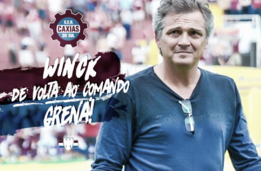 Caxias anuncia retorno do técnico Luiz Carlos Winck para temporada 2018
