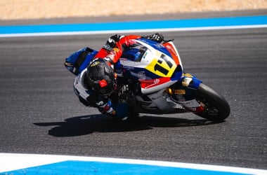 Daniel Muñoz gana la carrera 1 de Moto2 en Barcelona