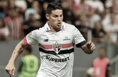 São Paulo e James Rodríguez negociam rescisão de contrato 