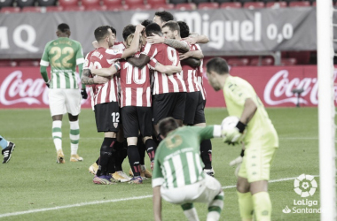 Athletic de Bilbao - Real Betis: puntuaciones del Real Betis, 10ª jornada de LaLiga