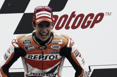 Marc Márquez: “Estamos muy contentos con esta victoria y con los 25 puntos&quot;