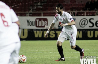 Nico Pareja, baja por lesión frente al Atlético de Madrid