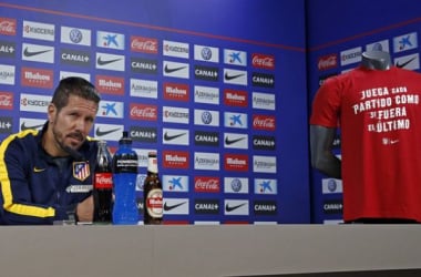 Simeone: &quot;Para nosotros solo existe Levante, Levante y Levante&quot;