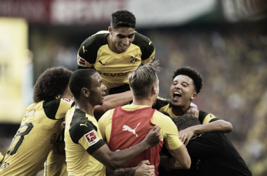 Borussia Dortmund vence Augsburg em virada no último lance da partida