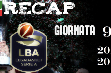 Legabasket, Serie A: risultati e tabellini delle nona giornata