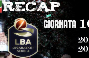 Legabasket, Serie A: risultati e tabellini della decima giornata