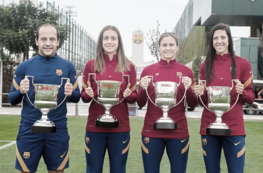 El FC Barcelona triunfa en los "Premios MARCA" del fútbol femenino