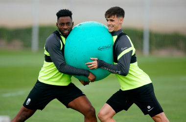 El Granada CF se prepara para medirse al Real Betis