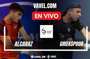 Sets y resumen del Carlos Alcaraz 2-0 Tallon Griekspoor en el China Open