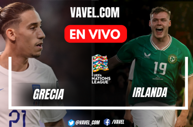 Resumen y goles de Grecia 2-0 Irlanda en UEFA Nations League 2024-25