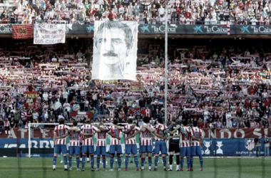 La afición del Atlético de Madrid quiere homenajear a Arteche contra el Espanyol