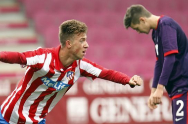 Rober aúpa al Atlético de Madrid hasta el liderato en la UEFA Youth League