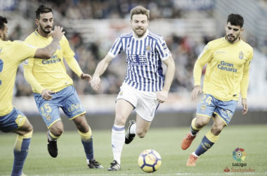 Real Sociedad - UD Las Palmas: puntuaciones de la Real Sociedad, jornada 13 de Liga Santander