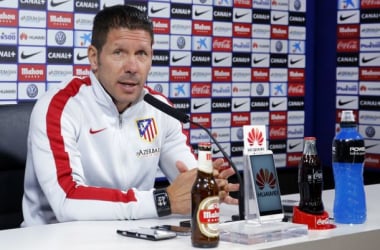 Simeone: &quot;Es una final que tenemos que jugar con la intensidad y agresividad a la que estamos acostumbrados&quot;