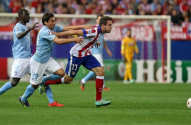 Saúl: &quot;Todos los minutos que tenga intentaré dar lo máximo para ayudar al equipo&quot;