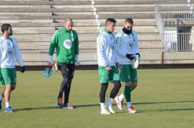 El Córdoba se exprime con dobles sesiones antes de la visita del Atlético de Madrid