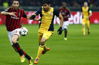 Diego Costa y Courtois dan la victoria al Atlético de Madrid en San Siro