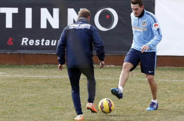 Koke ya toca balón