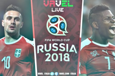 Terminata Serbia - Svizzera, LIVE Mondiali Russia 2018 (1-2): Xhaka-Shaqiri, elvetici vicini agli ottavi