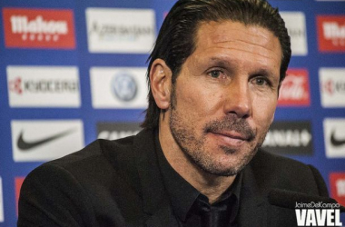 Simeone: &quot;La única realidad es que nos mantenemos vivos en el partido a partido&quot;