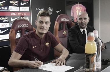 Roma - Le prime parole di Schick: "Sto bene. Questa squadra ha tante ambizioni"