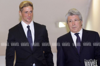 Cerezo: &quot;Fernando Torres representa a la perfección lo que es el Atlético&quot;