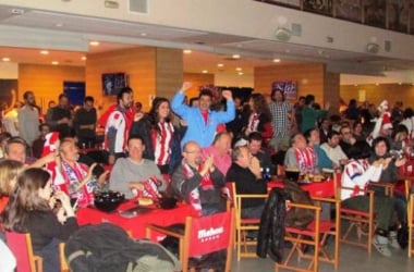 Animando al Atlético desde 600 kilómetros