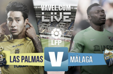 Resultado UD Las Palmas - Málaga en Liga BBVA 2016 (1-1)