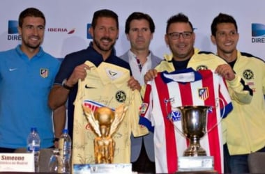 Simeone: &quot;La Copa Euroamericana nos ayudó a conseguir un buen resultado en la Liga&quot;